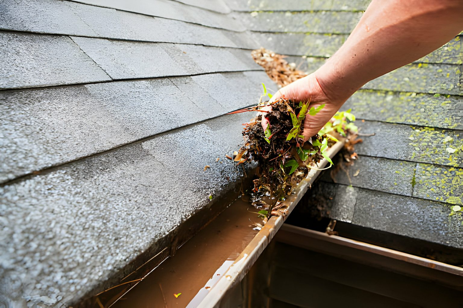 Gutter cleaning